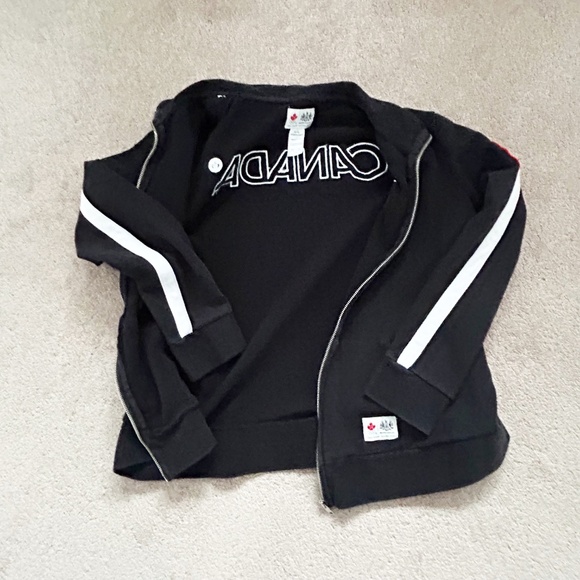 Vintage Hudson's Bay Team Canada Olympic Zip up jacket Size XL - Picture 8 of 10